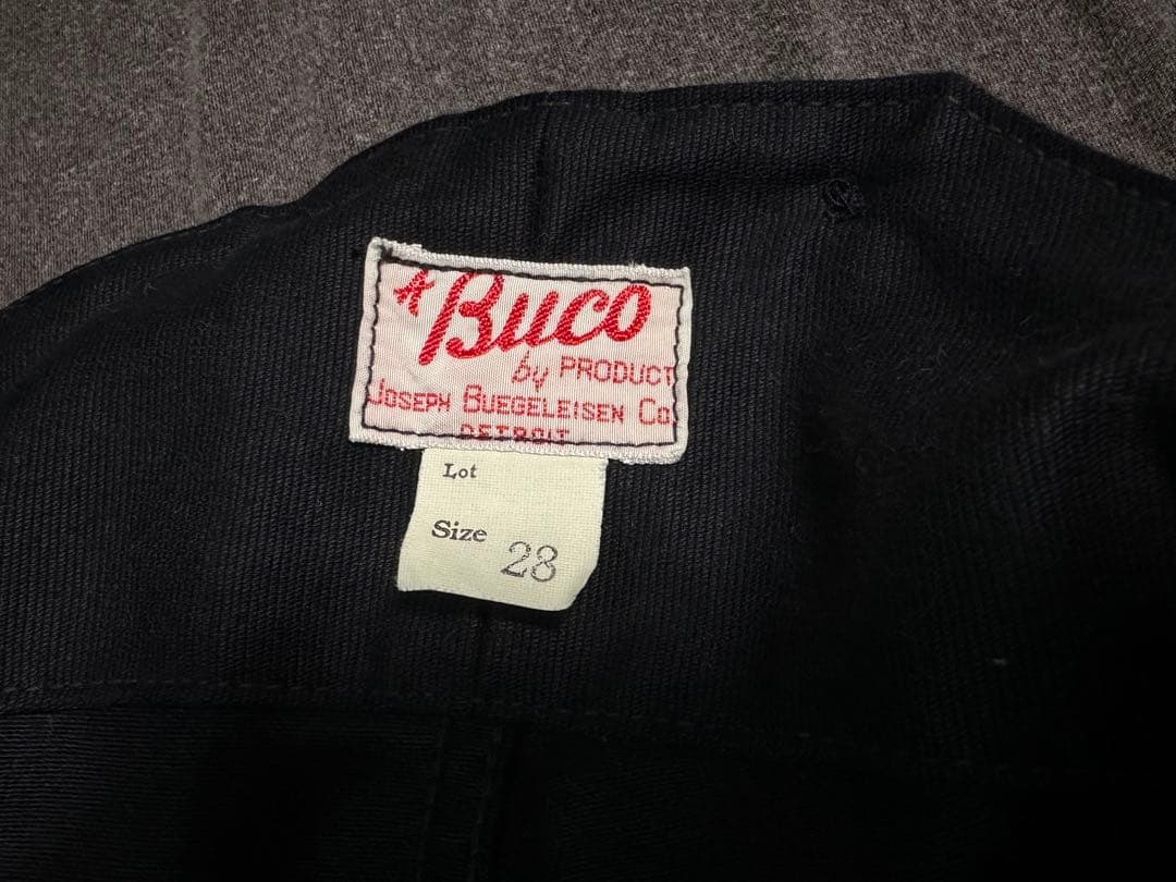 リアルマッコイズ　BUCO オーバーオール　サロペット　ブラックオーバーオール