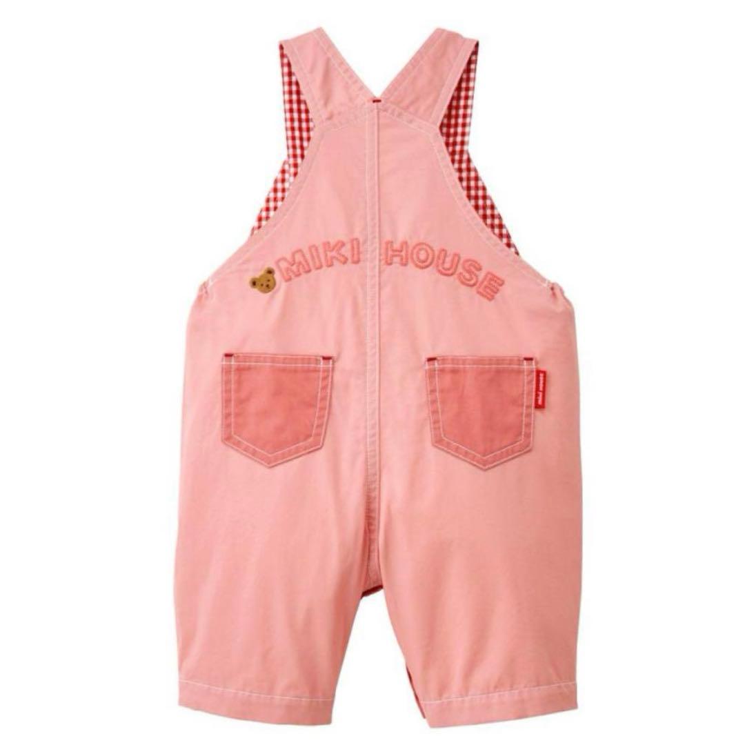 【 MIKIHOUSE 】6分丈オーバーオール