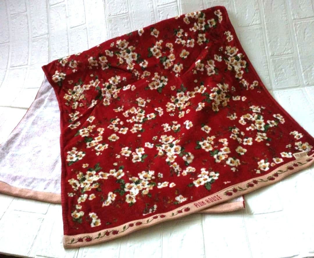 ピンクハウス　バスマット　バスタオル