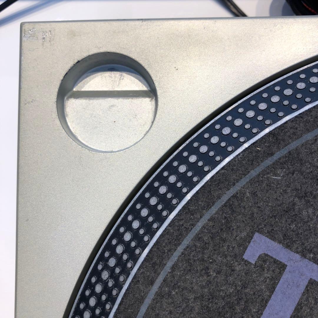 Technics ターンテーブル SL 1200MK3D 電源入りました