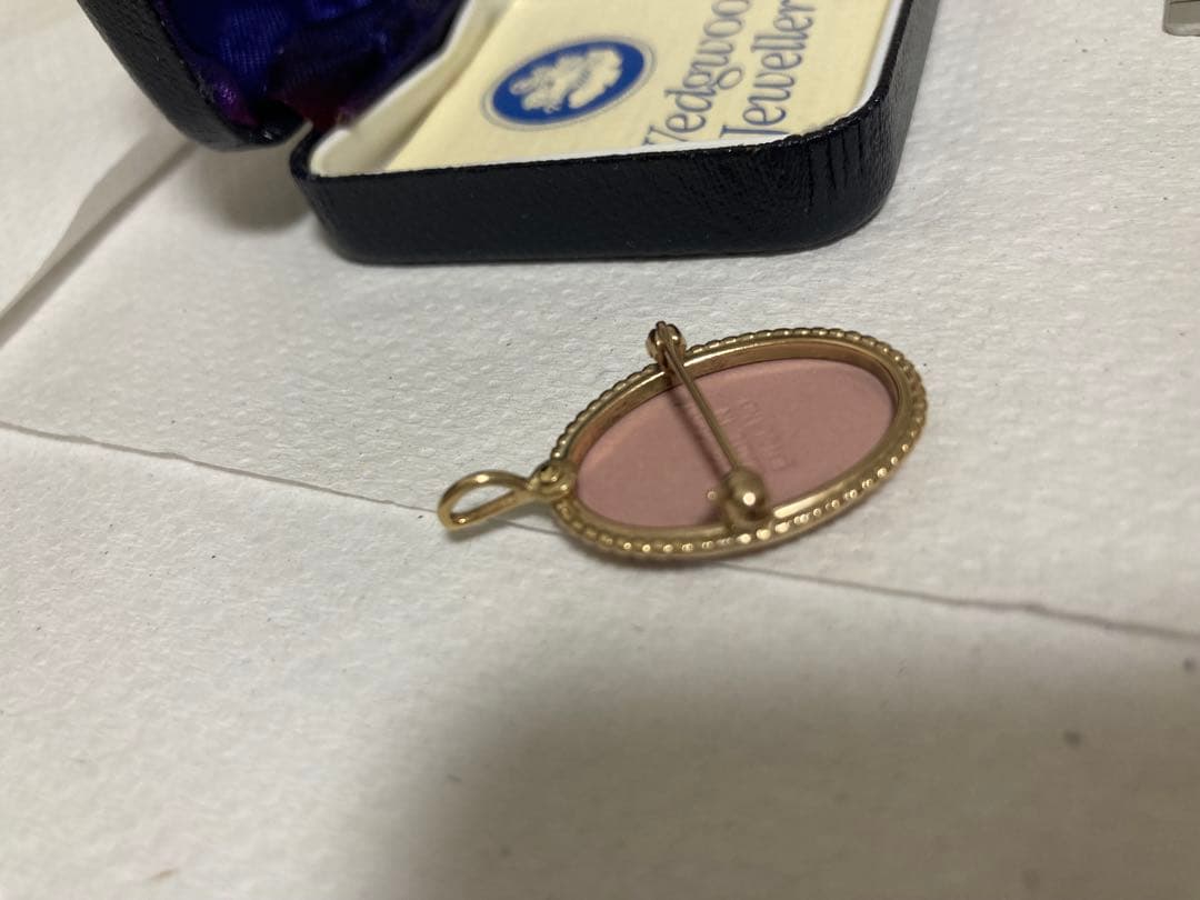 k9 ウェッジウッド　ブローチ　ペンダント　カメオ