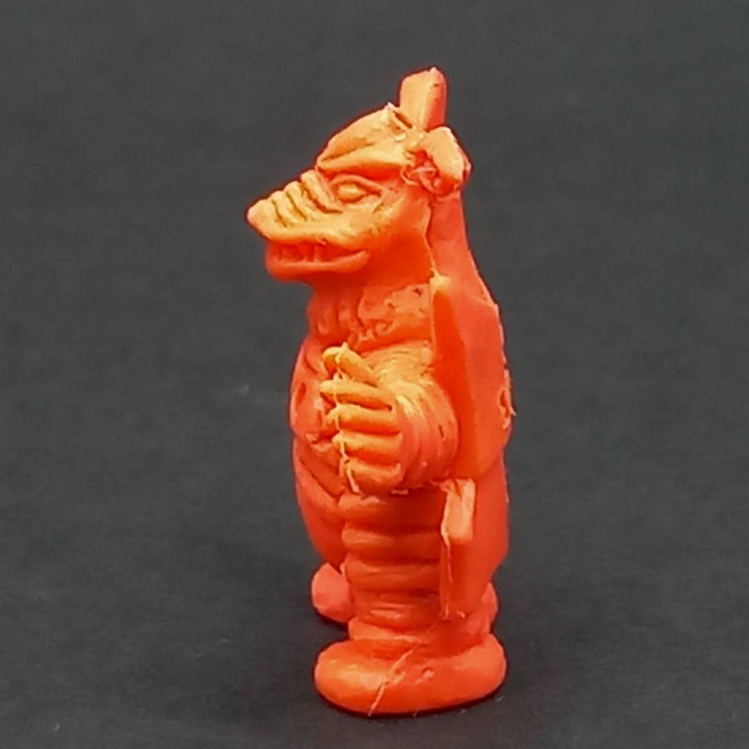 【バイブ星人】橙色　ウルトラ 怪獣 消しゴム 特撮 当時もの