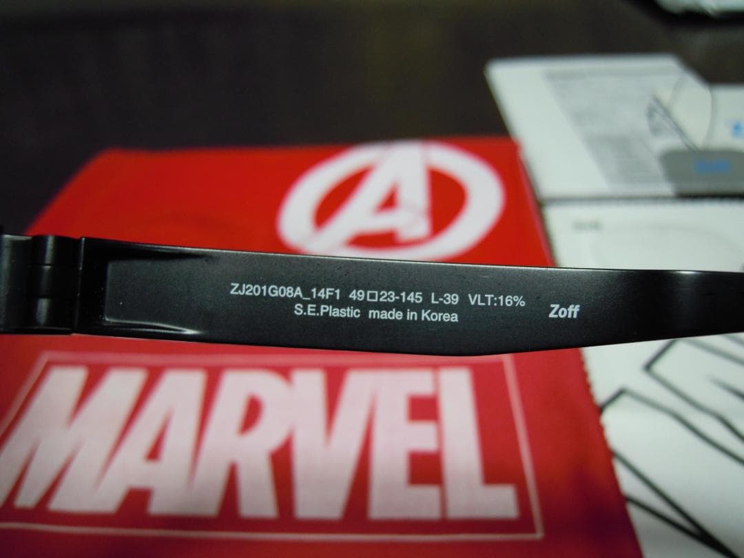 【値下げ不可】 ゾフ 眼鏡 スターク・インダストリーズ アイアンマン 限定品