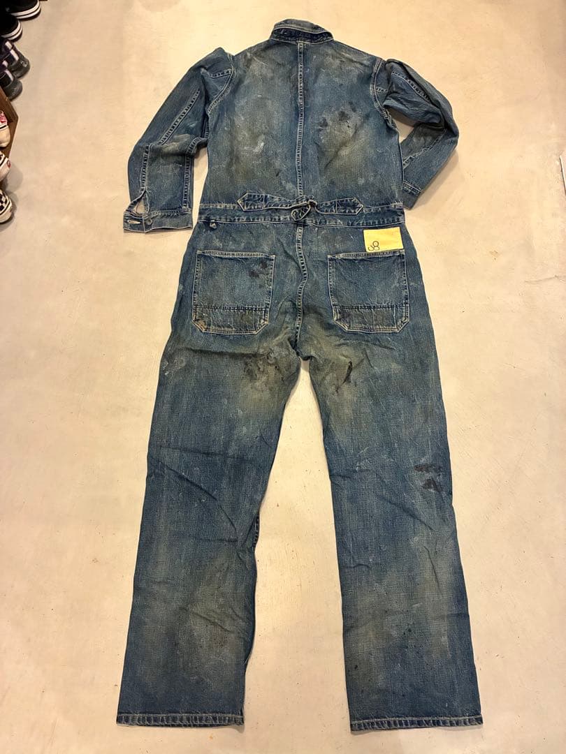 Johnbull デニム　ツナギ