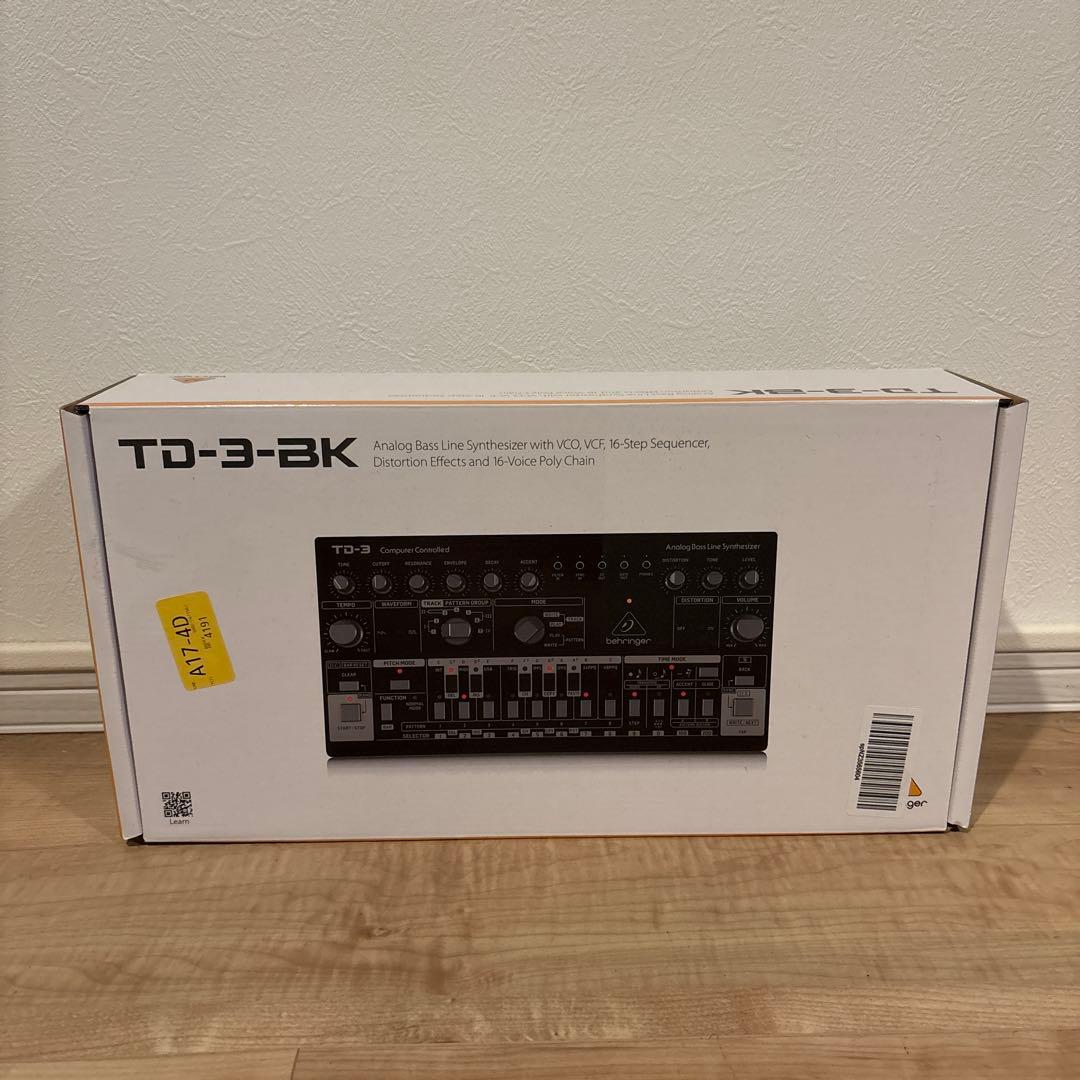 Behringer TD-3 アナログベースラインシンセサイザー
