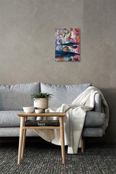 絵画　油絵　インテリア　現代アート　モダンアート　北米