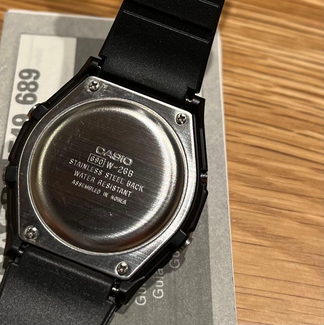 激レア　casio w26b 1988 ビンテージカシオ