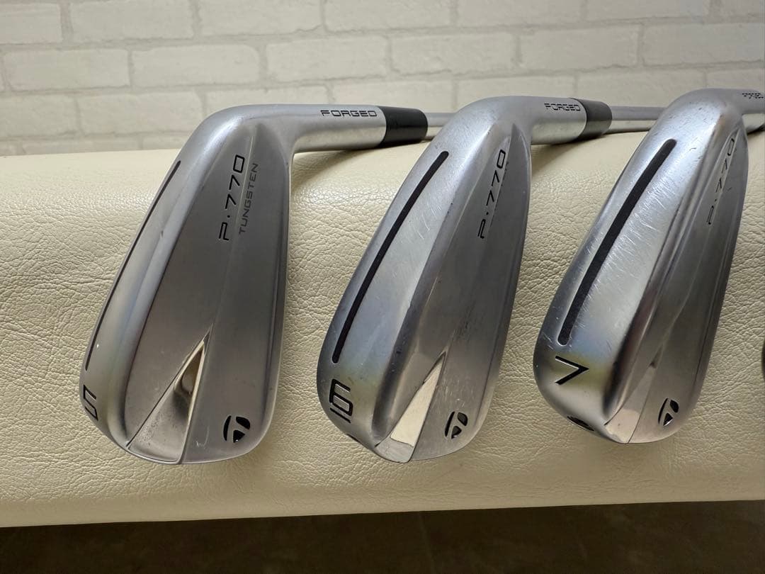 テーラーメイドアイアン9本P7702023 MG4ウェッジプロジェクトX5.5