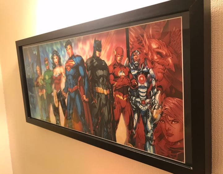 アベンジャーズ　希少❣️アメリカ映画ポースター　　額縁付き