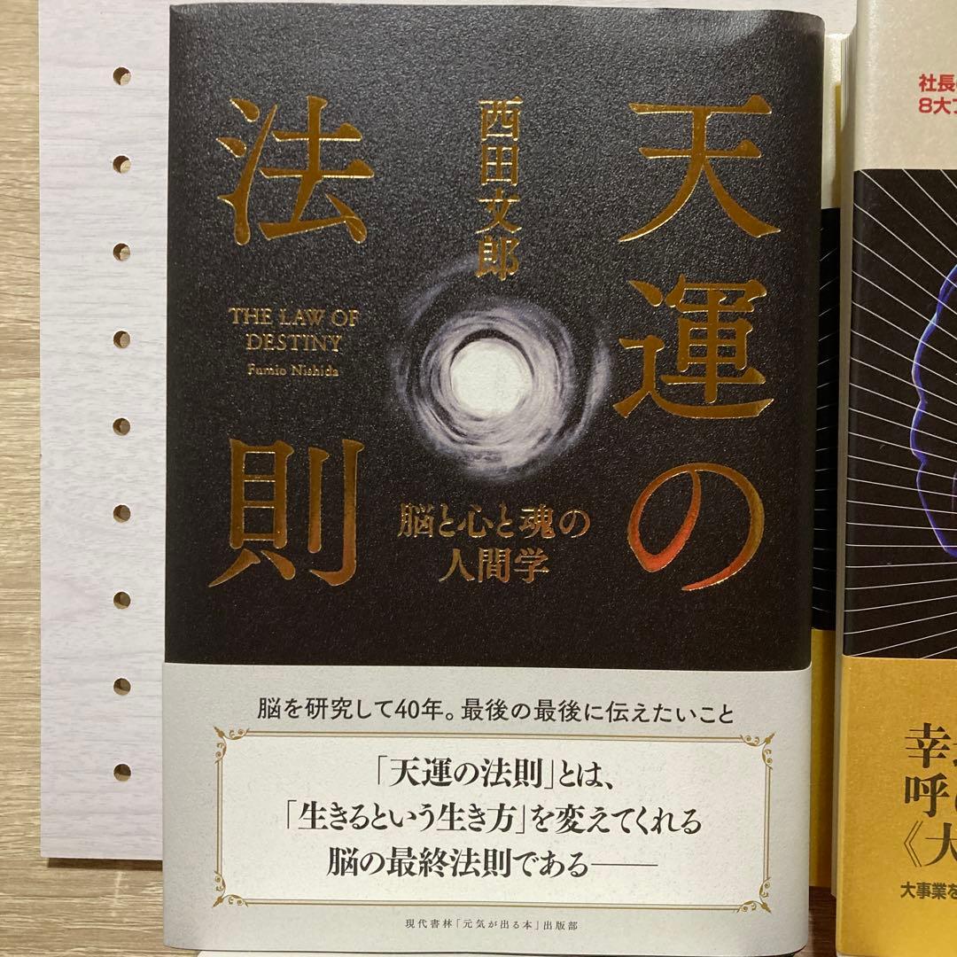 強運の法則 : 社長のための「西田式経営脳力全開」8大プログラム他2冊