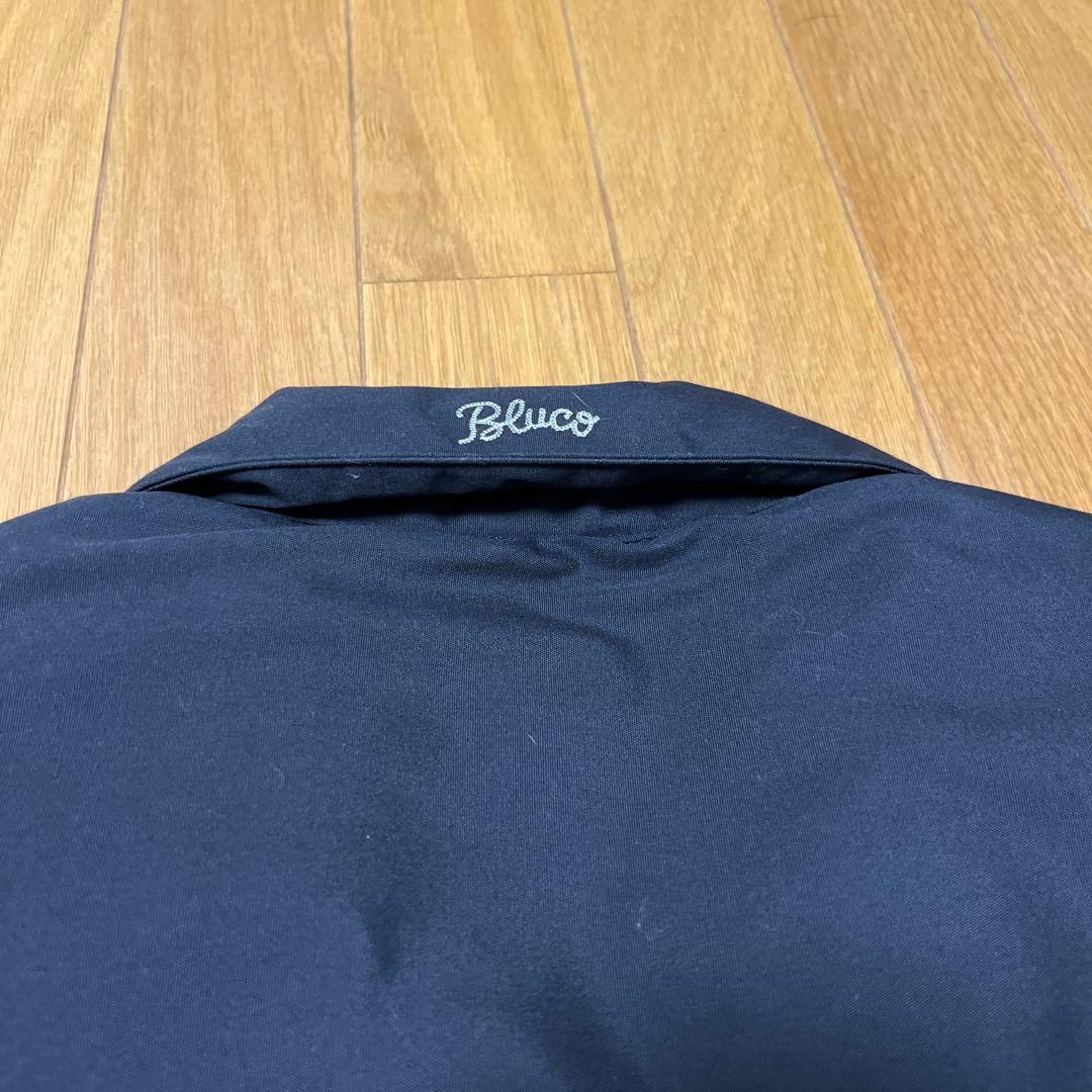 未使用 BLUCO ブルコ T/C コーチジャケットプリマロフト中綿 黒