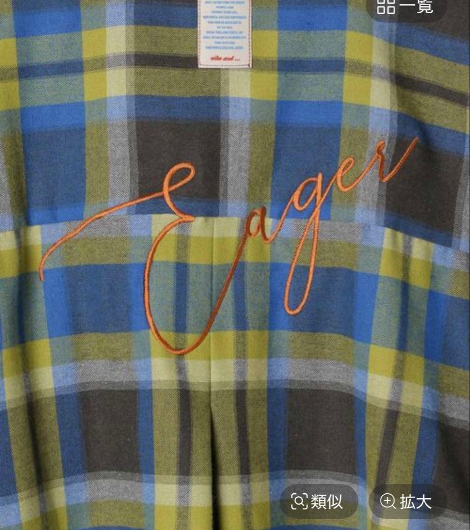 niko and ... ［be with M］ カラフルチェックシャツ