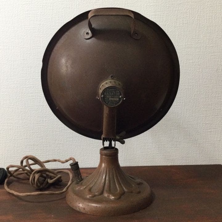 【最終価格】超珍品　昭和レトロ　松下電器反射式電気ストーブ1号機　稼働品