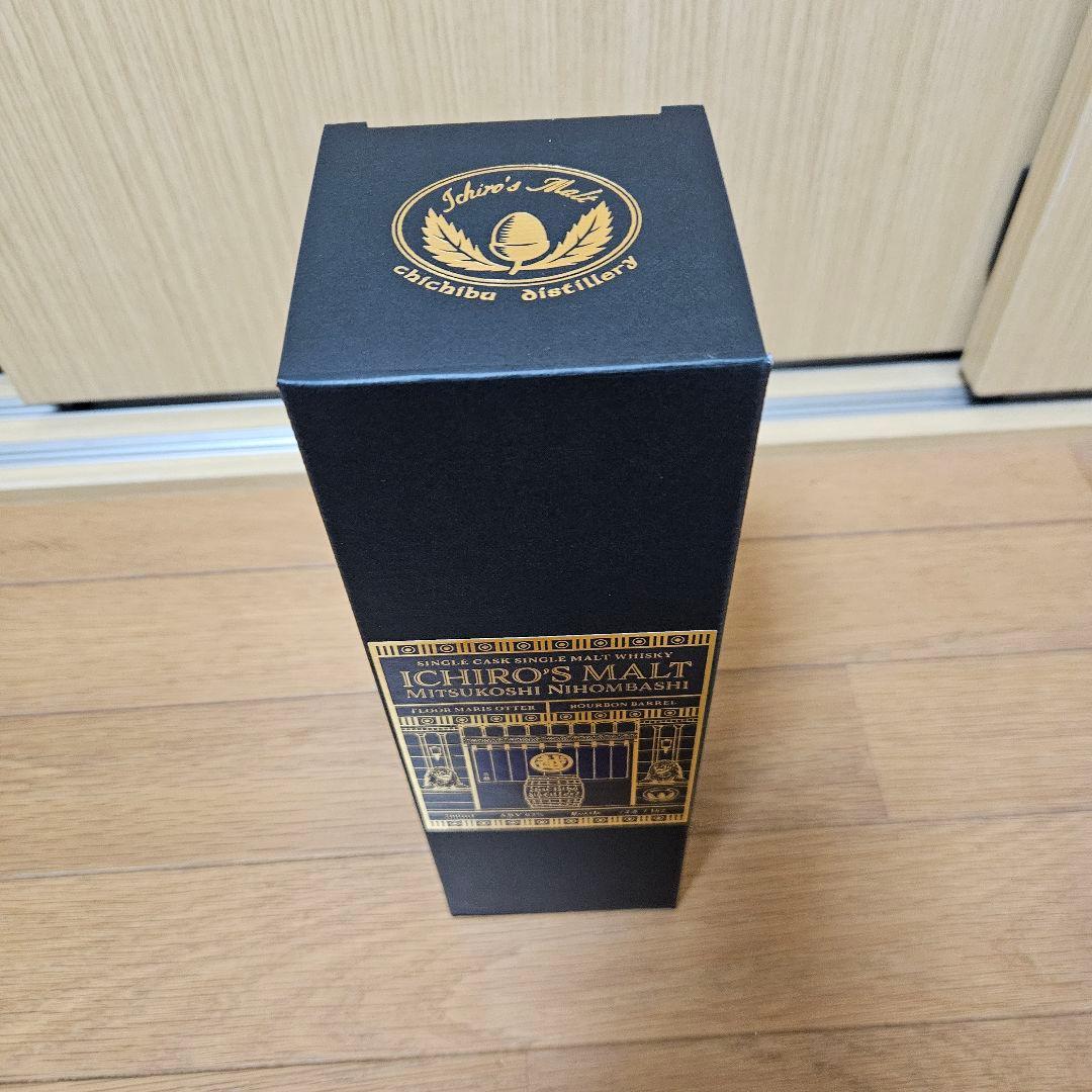 イチローズモルト秩父　日本橋三越本店ラベル.