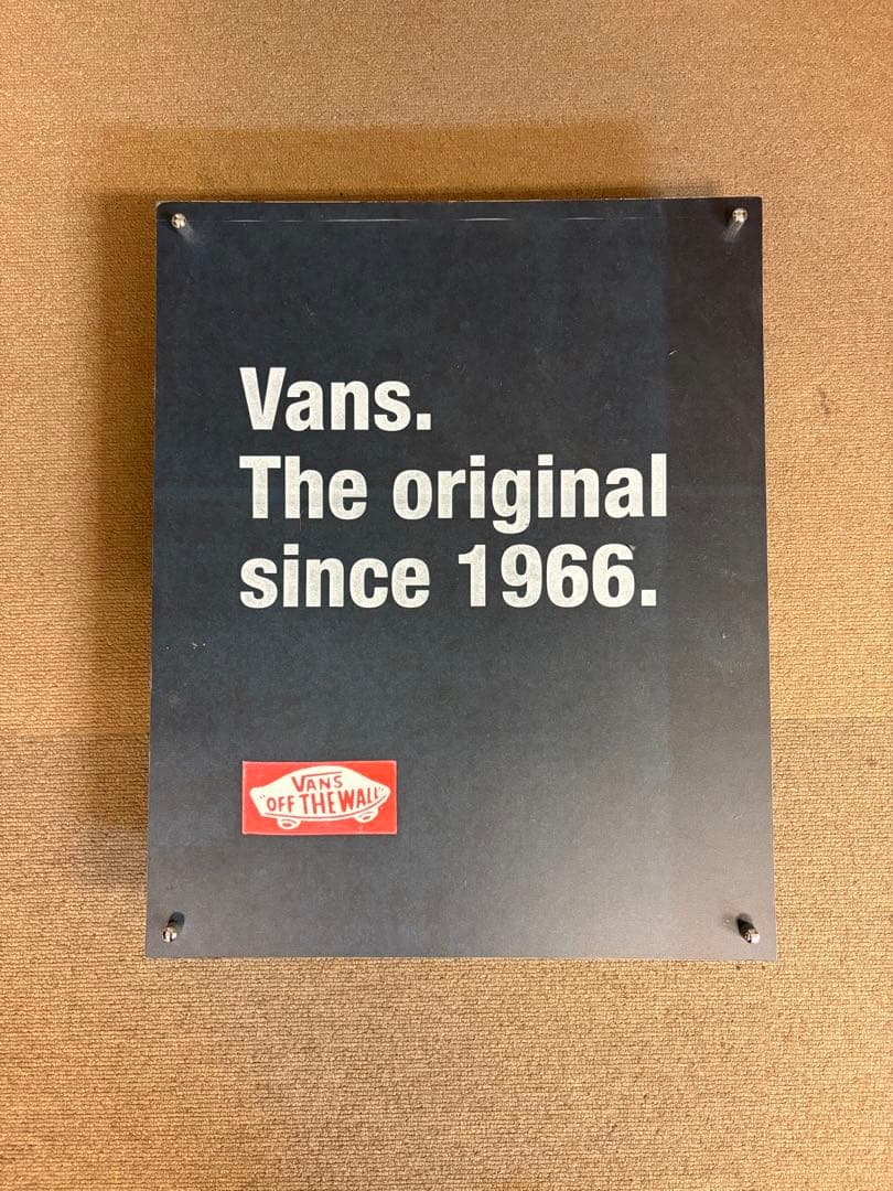 レア 非売品 VANS バンズ 店頭販促 バナー ヴァンズ アメリカ購入