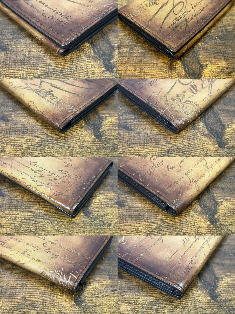 約9.9万円　オルガ期　Berluti インヴィア フラップ　名刺入れ