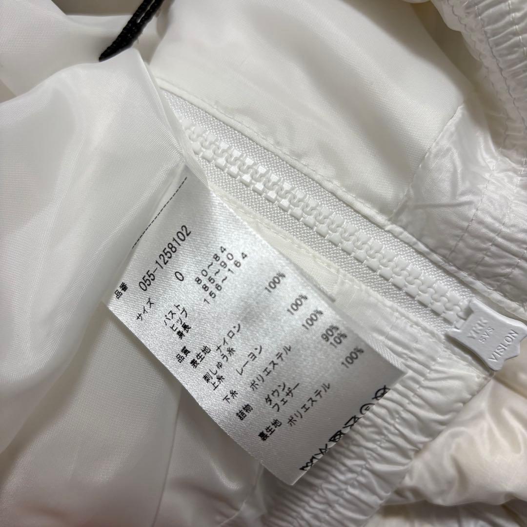 新作 パーリーゲイツ ベスト ダウン ホワイト スマイル にこちゃん ゴルフ