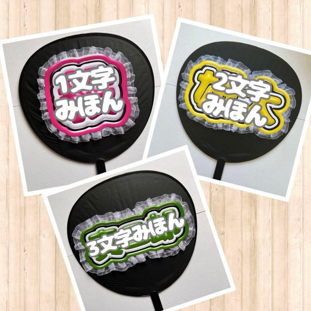 【オーダーページ】☘ぷっくり 応援ボード ネームボード ミニネ付 ハンドメイド