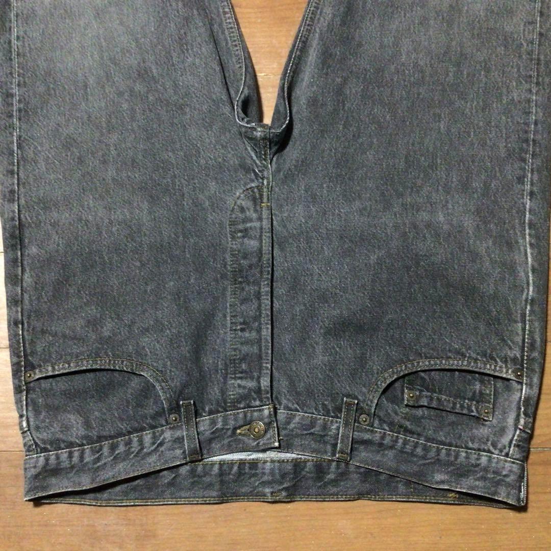 93年USA製リーバイス501 先染めブラック W38 L34