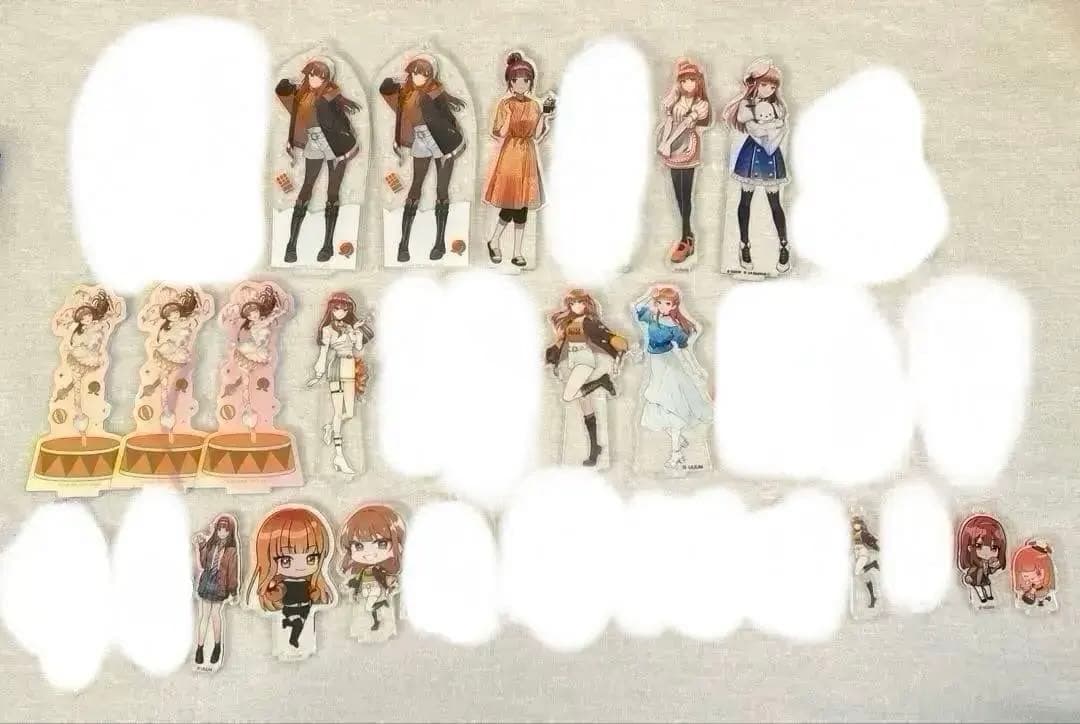 カラフルピーチ　えと　アクリルスタンド　18個　からぴち