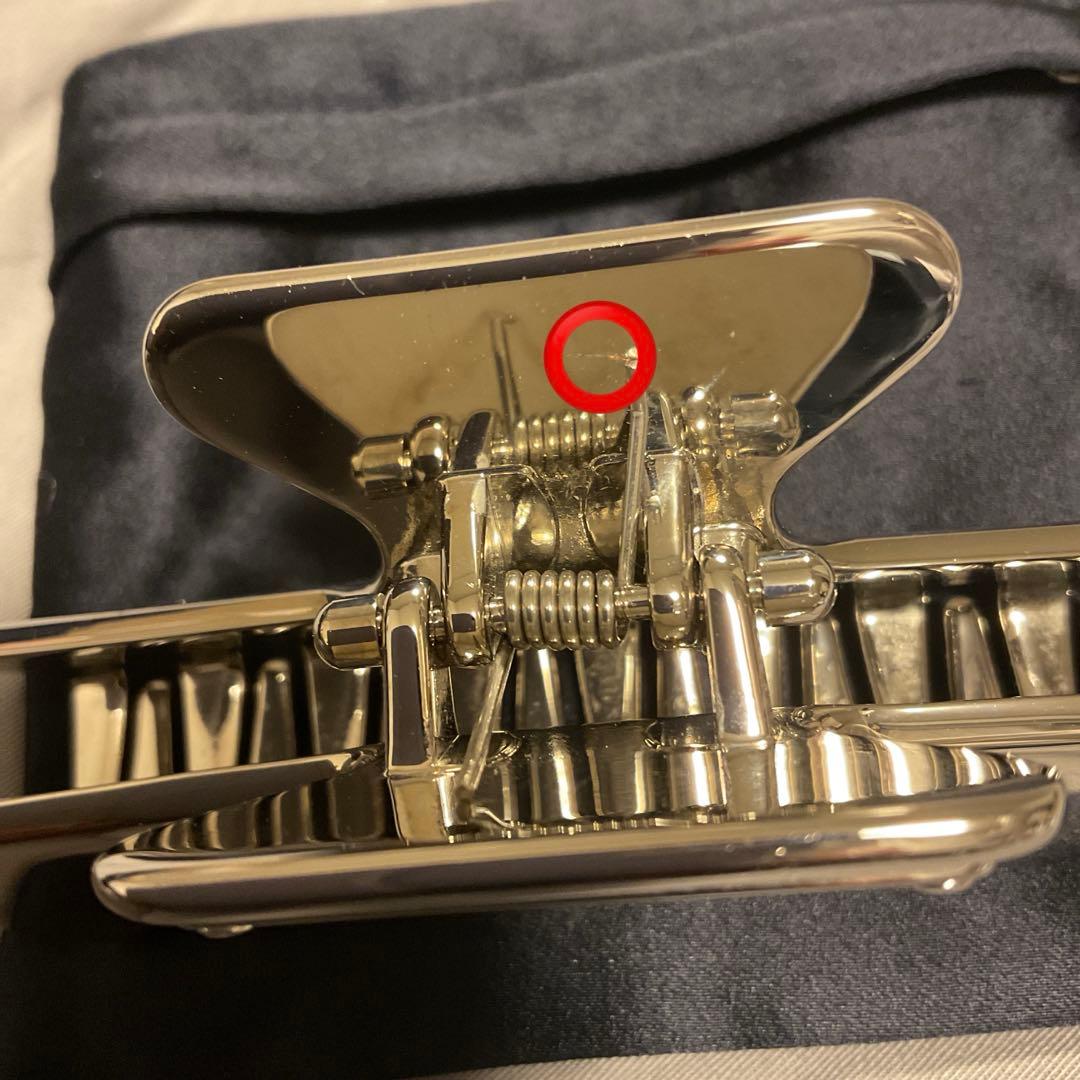 PRADA ヘアクリップ シルバー