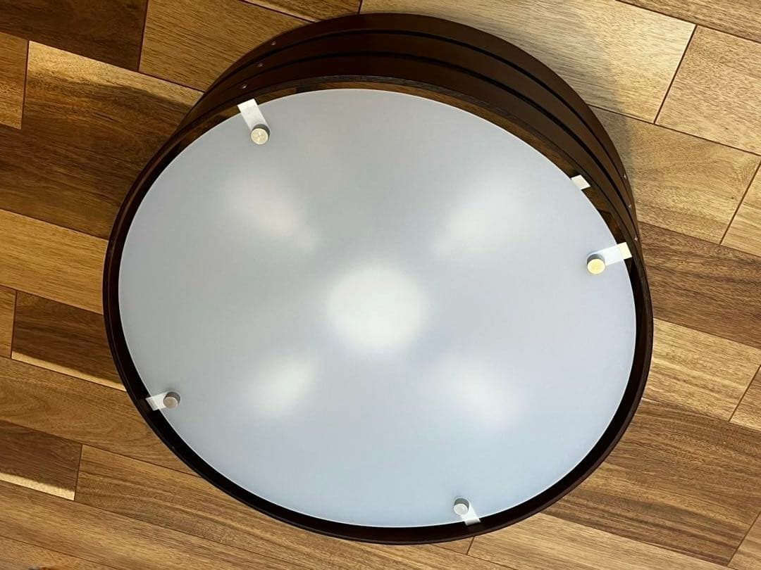 Ｎ．ウッドシーリングライト　HC002 LED電球4個付き