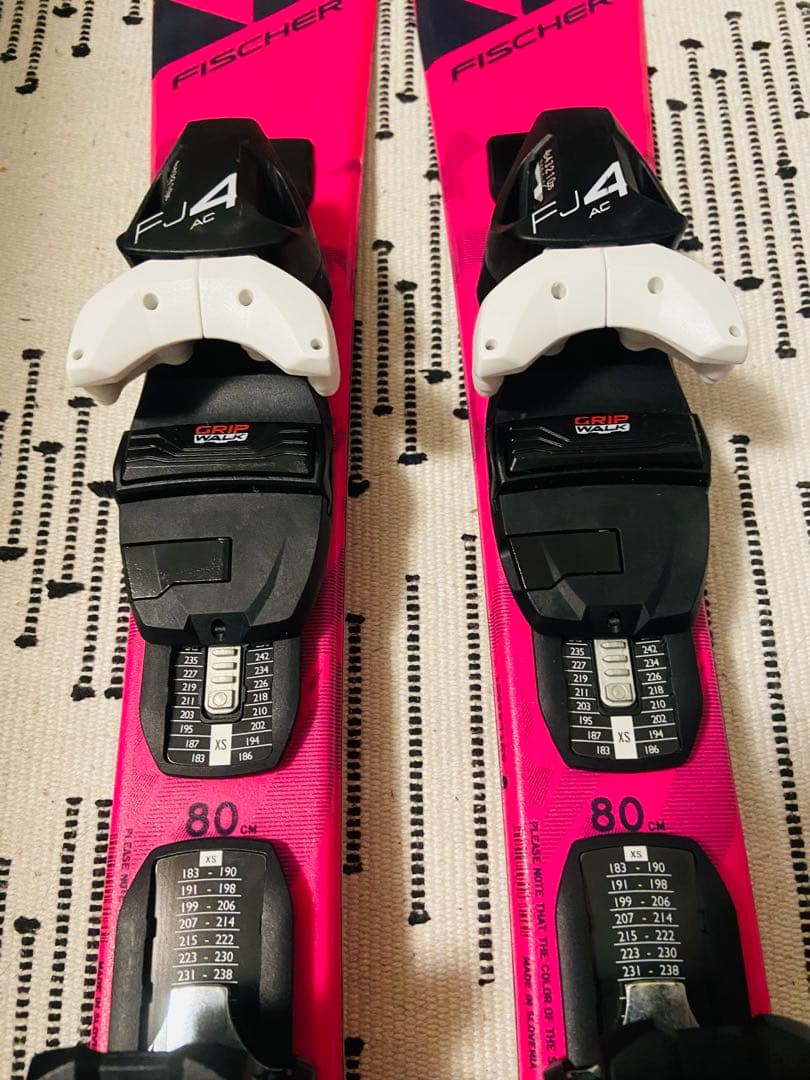 【美品！使用回数1回】Fischer 子供用スキー&ブーツセット