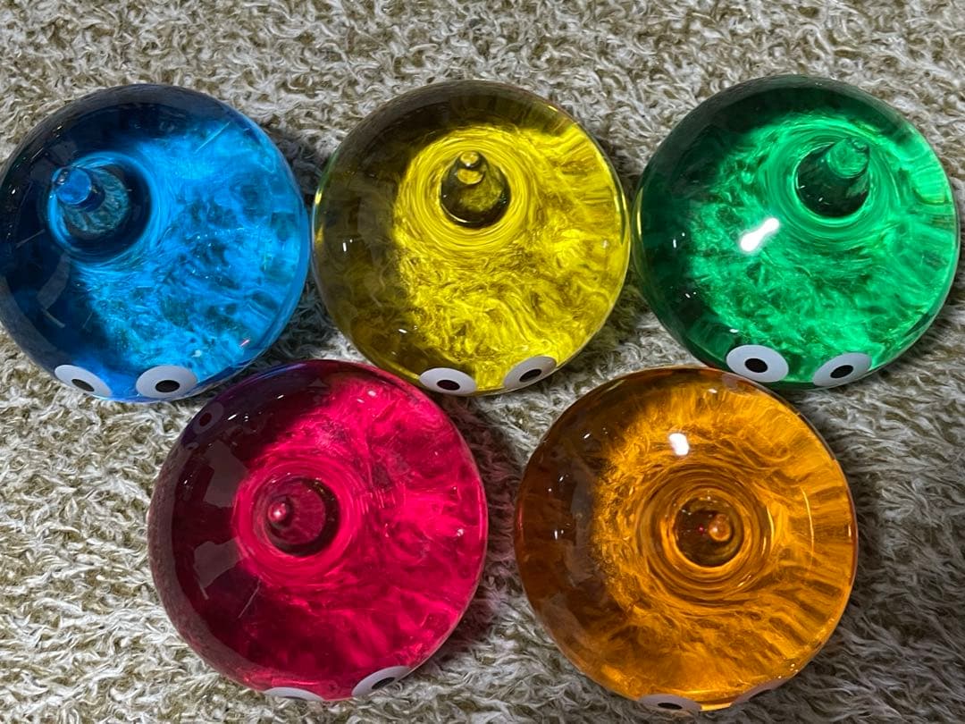 ドラゴンクエスト　クリアフィギュア　８点セット