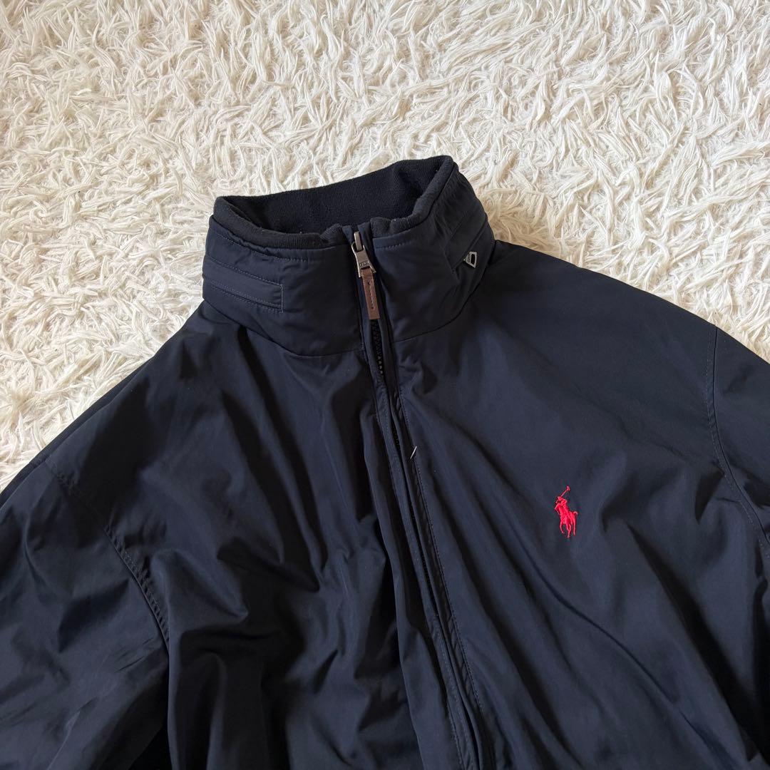現行 希少2XL相当ポロラルフローレン ジャケット ブルゾン ポニー刺繍2way