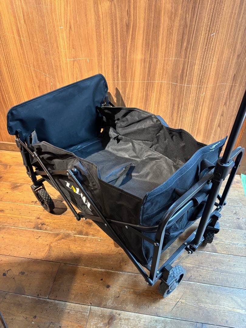 ZAPJQL キャリーワゴン 容量約120L 耐荷重約120kg