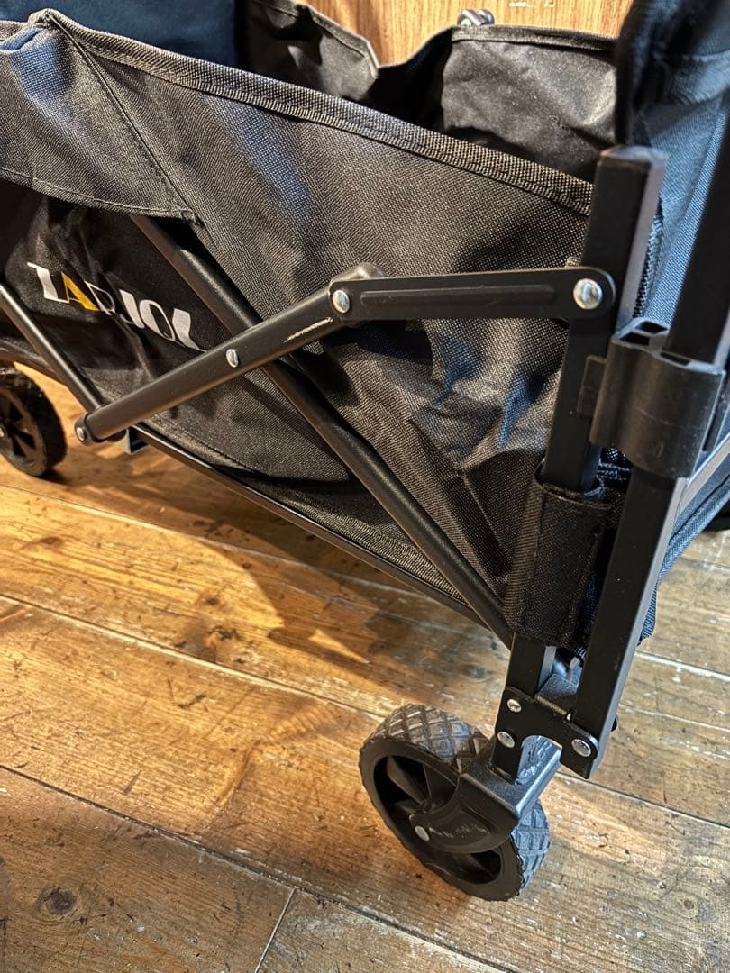 ZAPJQL キャリーワゴン 容量約120L 耐荷重約120kg