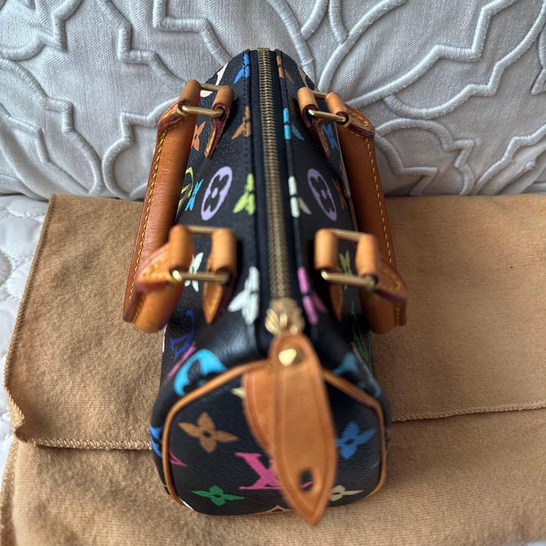⭐︎LV ルイヴィトン　モノグラム　マルチカラー・ノアール　ミニスピーディ⭐︎
