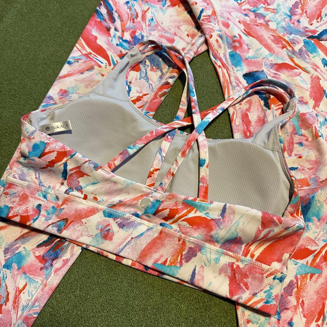 SUKALA ブラトップレギンスセットM LAVAラバスカラ