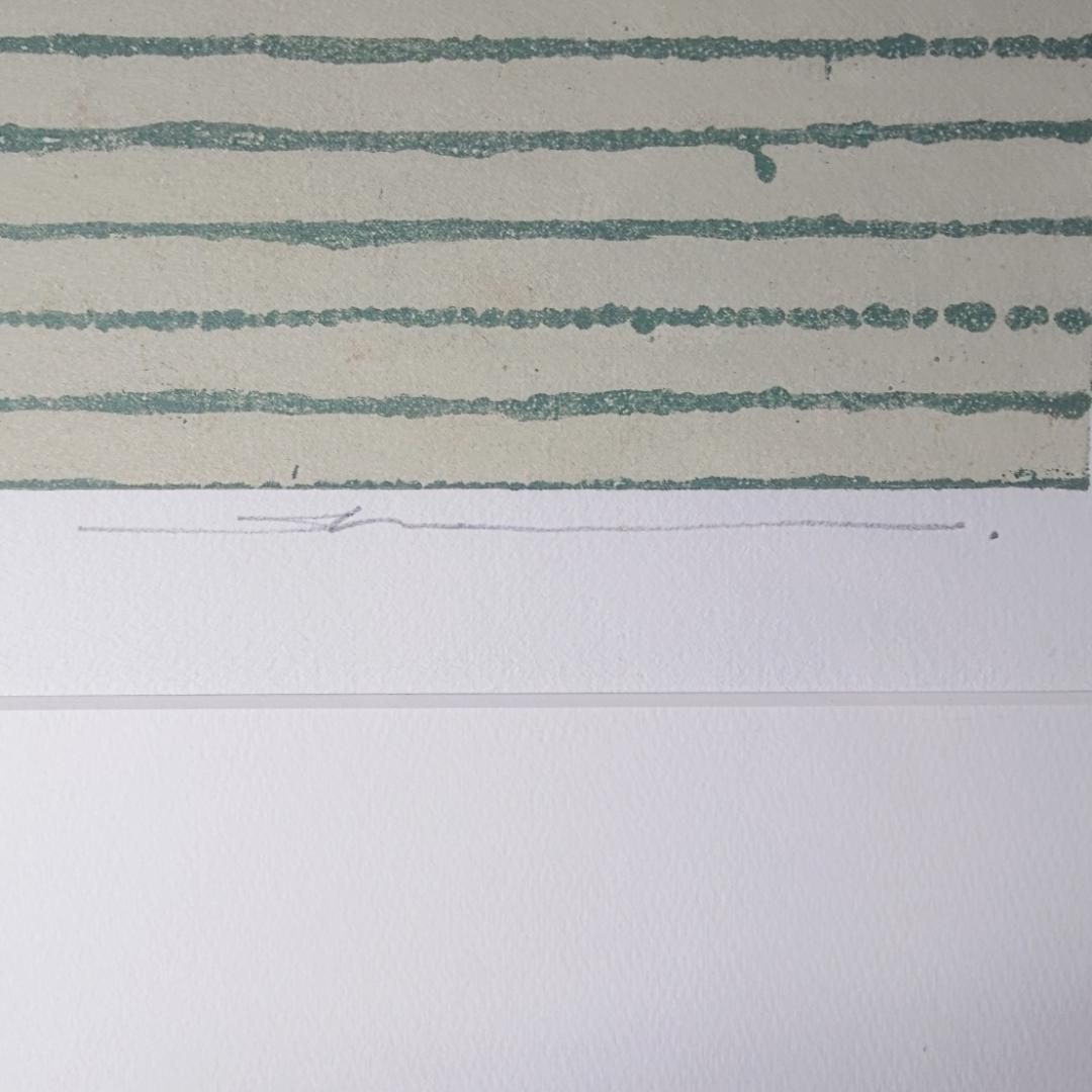 黒木周「Striped Steps」クロスグラフ？2007年 IDEE取扱版画家