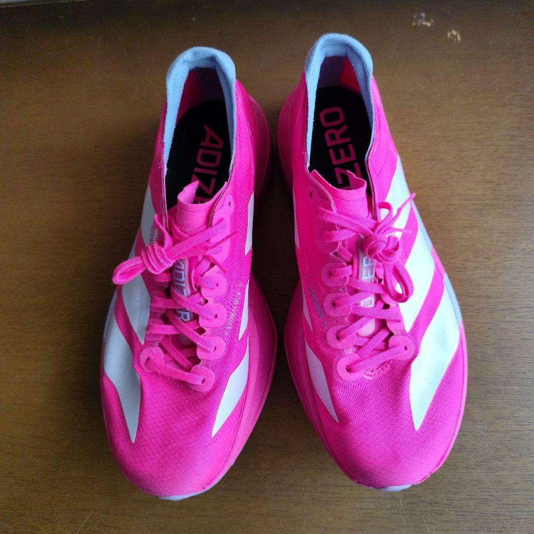 adidas ADIZERO ADIOS PRO 4 M 26.5cm ピンク