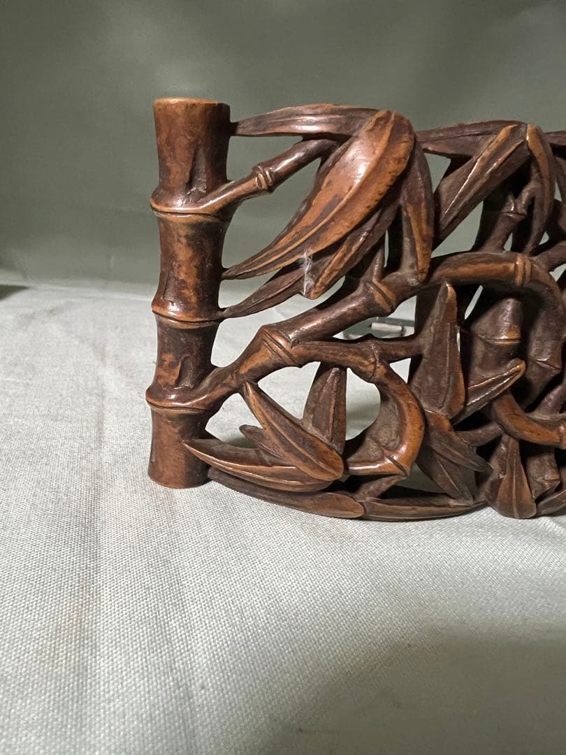 木製 墨置 細工