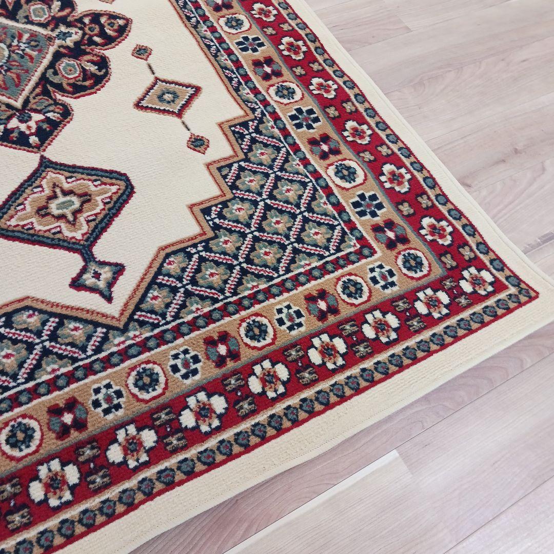 Y2695-3 エジプト産 ウィルトン織カーペット 140×200㎝ 絨毯