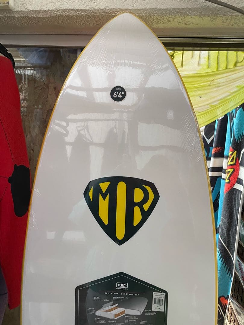 マークリチャード　TWIN エポキシソフトボード　6'4フィン付き未開封