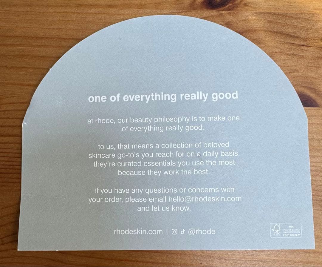 rhode 完売限定品 ペプチドリップ ペパーミントグレイズ＋グレイジングミルク