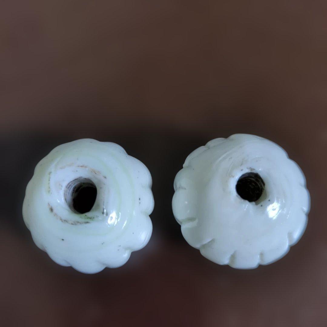 アイヌ　首飾り　みかん玉