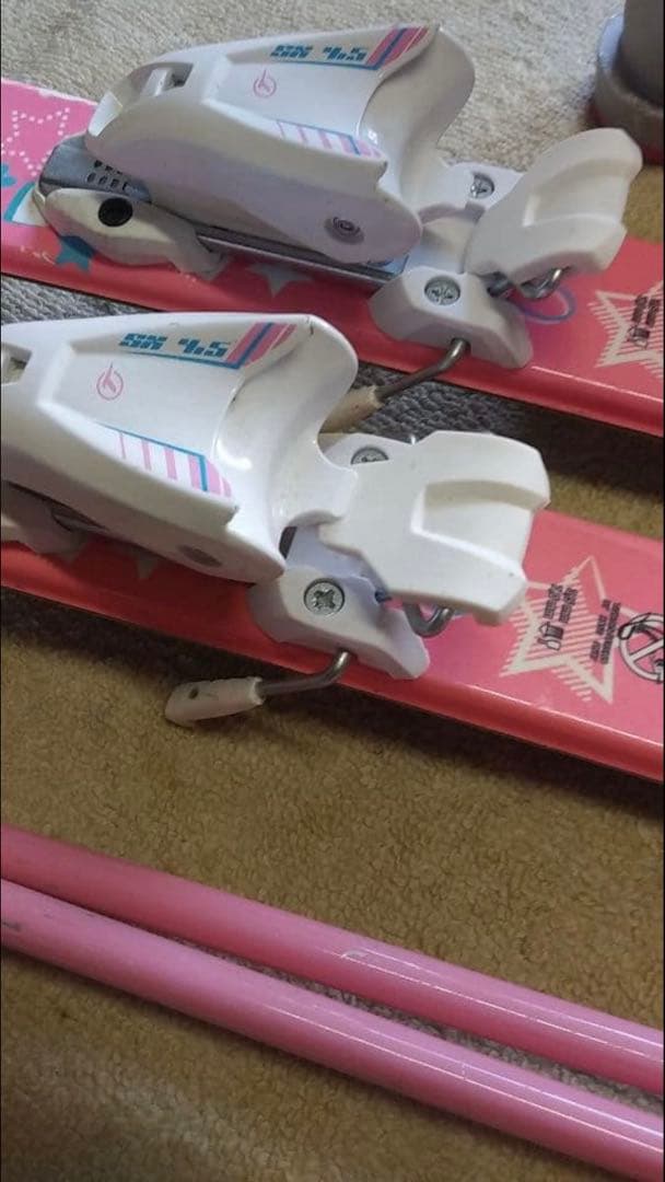 初心者向け　子供　スキーセット 板110cm & 靴19.5cm