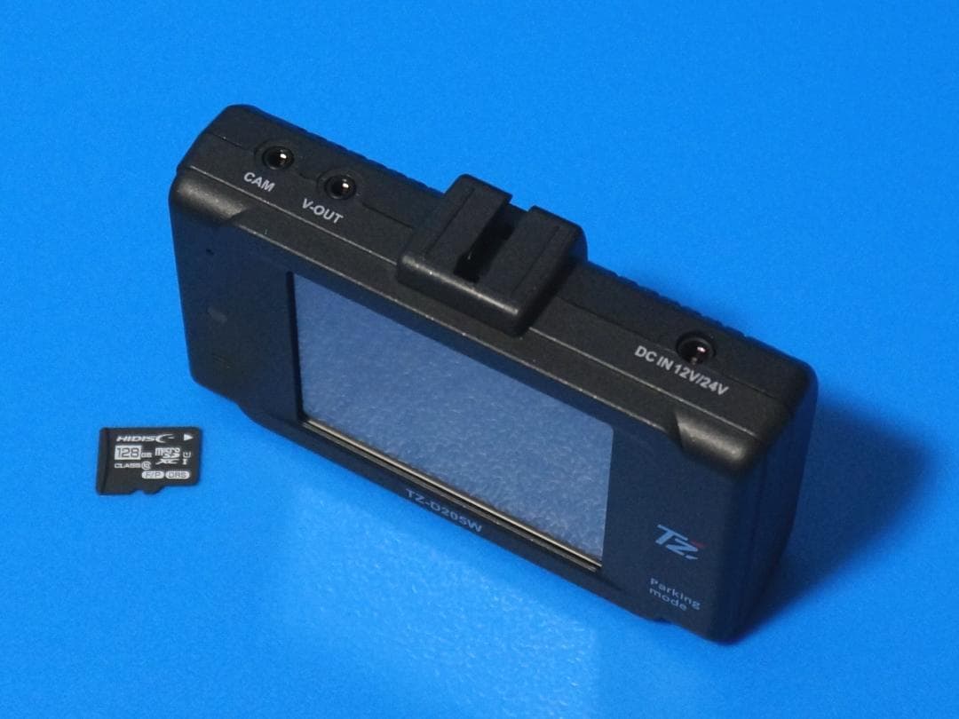 電池新品☆整備品☆新品SD128GB☆セルスターTZ-D205W☆美品最新Ver