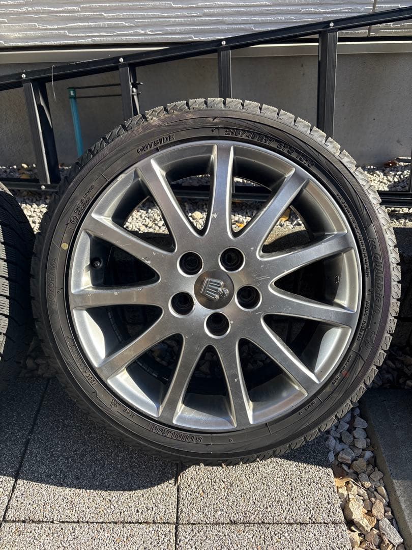 17クラウン 純オプホイール スタッドレス付