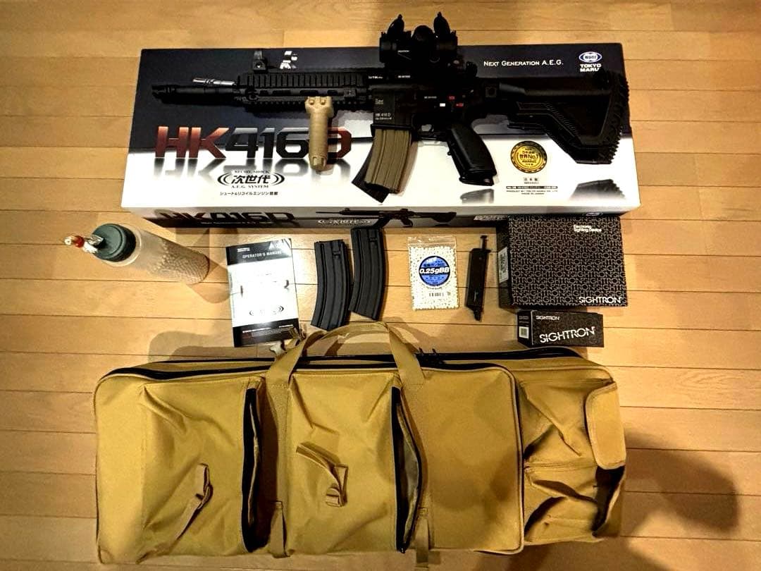 東京マルイ HK416D 次世代電動ガン ダットサイト付
