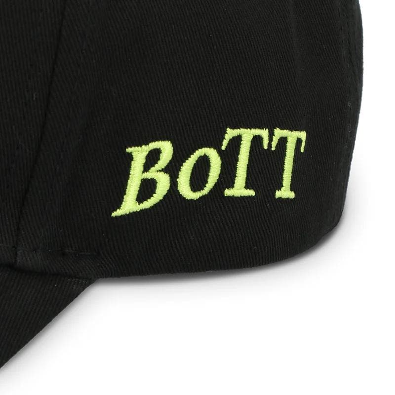 BOTT ボット 新品 BLACK 未使用 コットン キャップ CAP LOGO