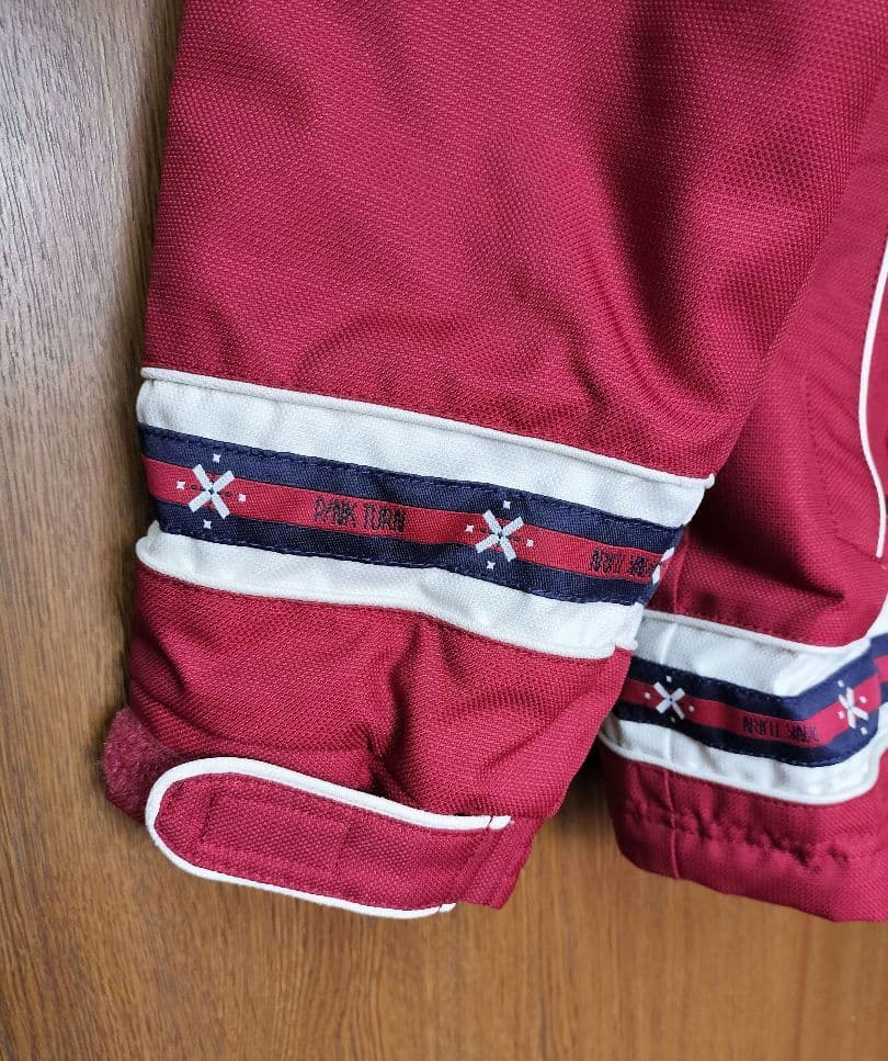 スキーウェア レディース　赤 ネイビー 　新品未使用　①