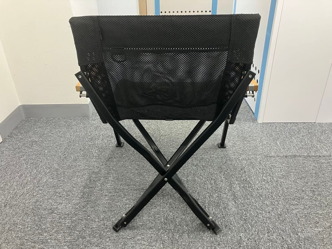 【雪峰祭】メッシュローチェアショート ボアカバー付