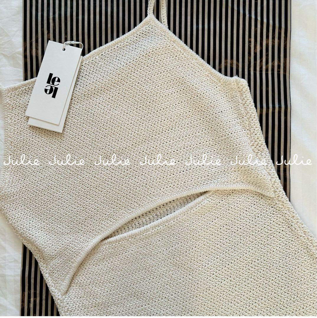 新品☆ le/ル CROCHET BACK POINT トップス Plage