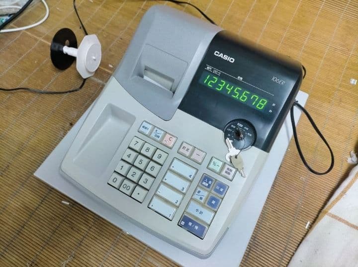 カシオレジスター　106ER　簡単便利特殊　送料込　925777