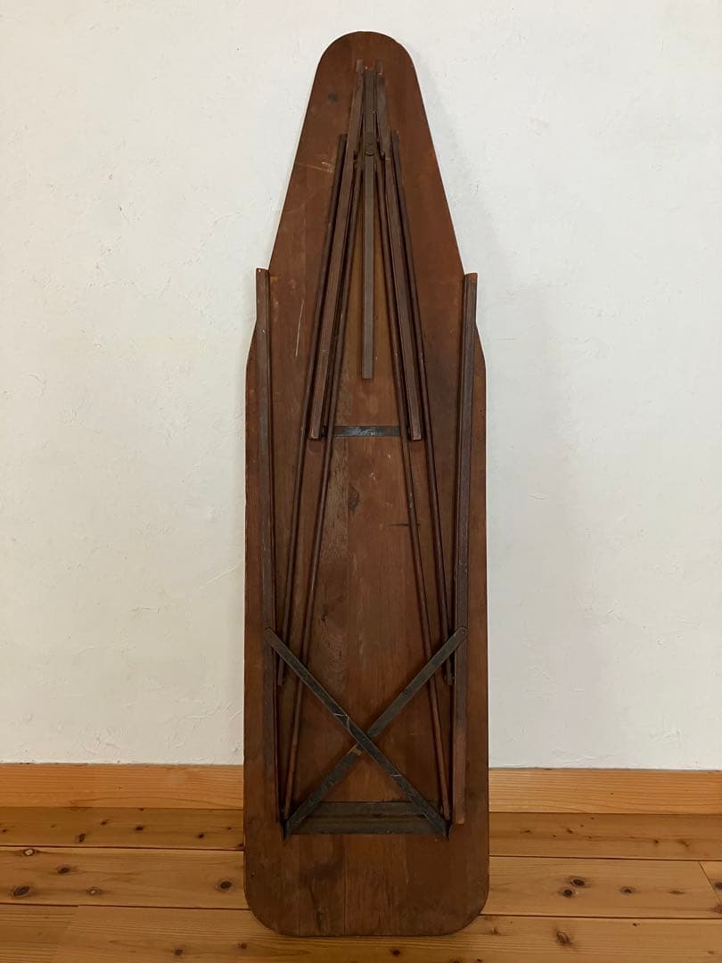 ビンテージ 木製 アイロン台 アメリカ アンティーク